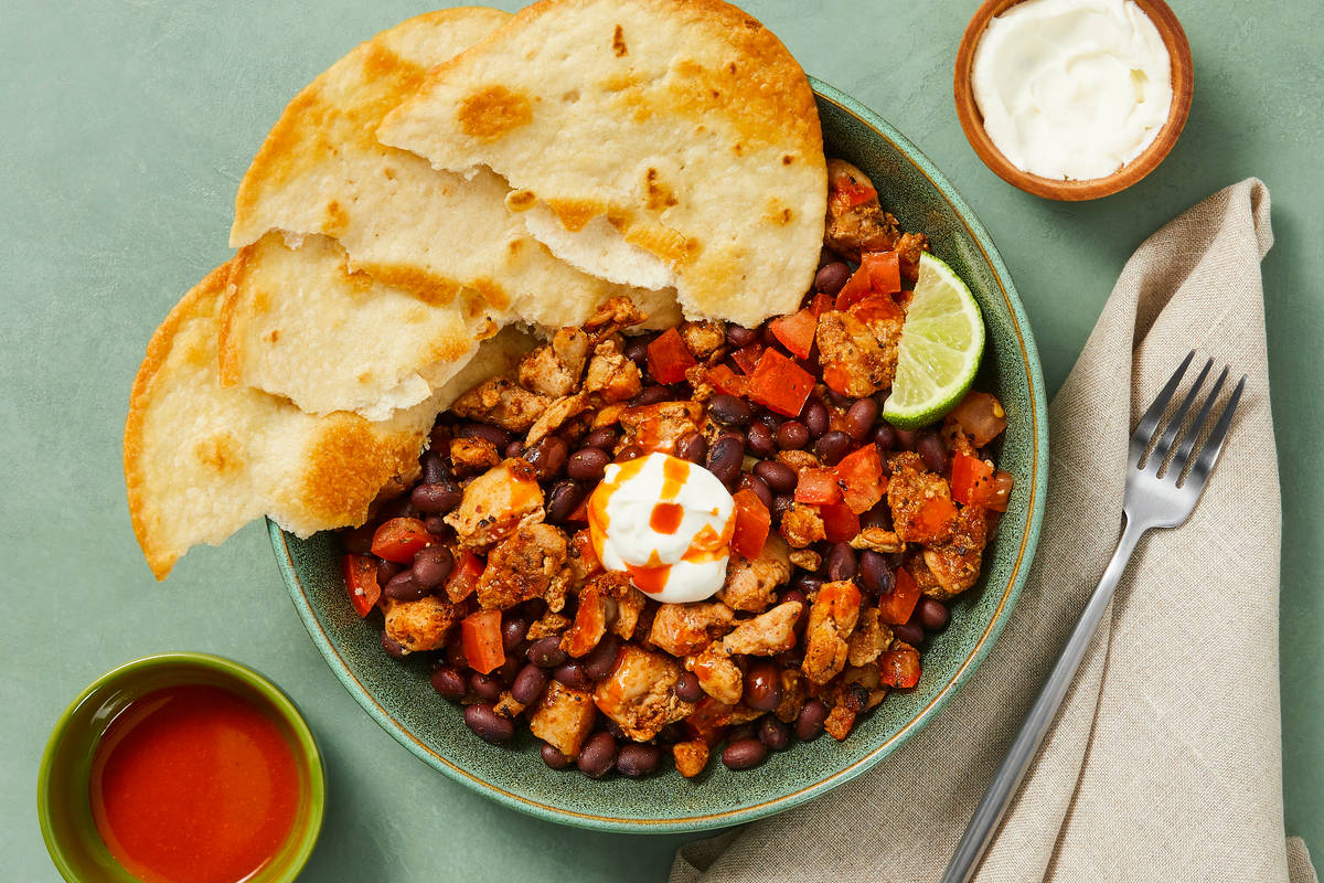 Zesty Chicken & Black Bean Salad