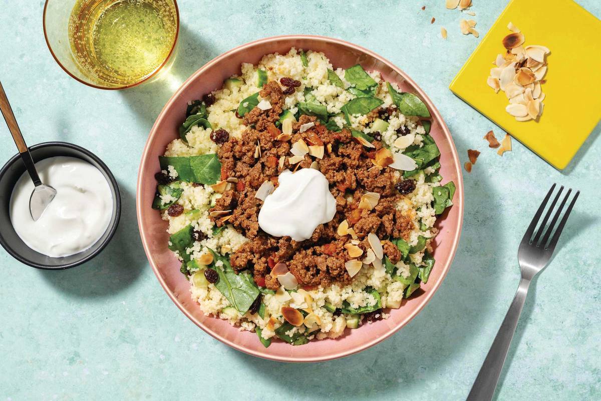 Chermoula Lamb & Jewelled Couscous