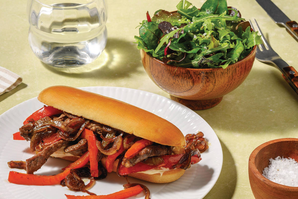 Caramelised Beef & Capsicum Subs