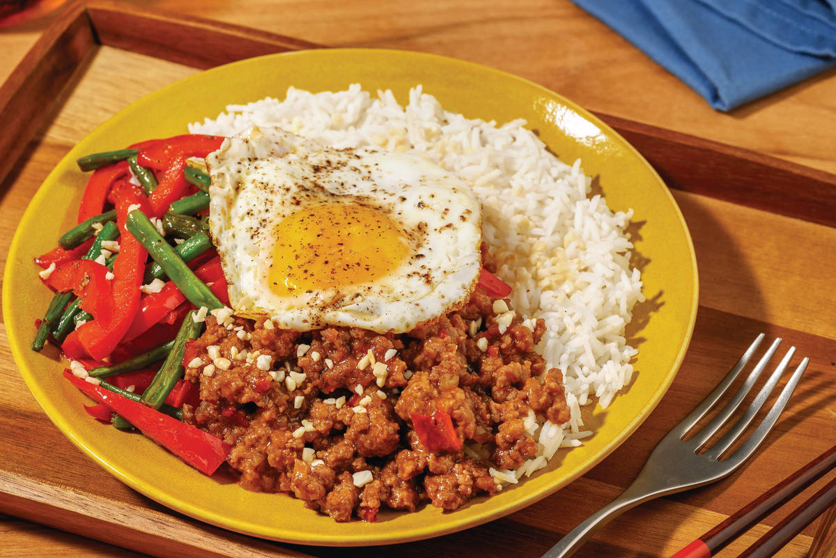 Korean-Style Beef & Garlic Rice