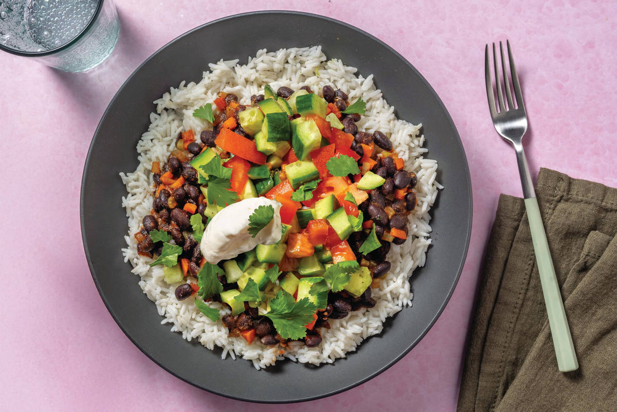 Mexican Bean Chilli & Tomato Salsa