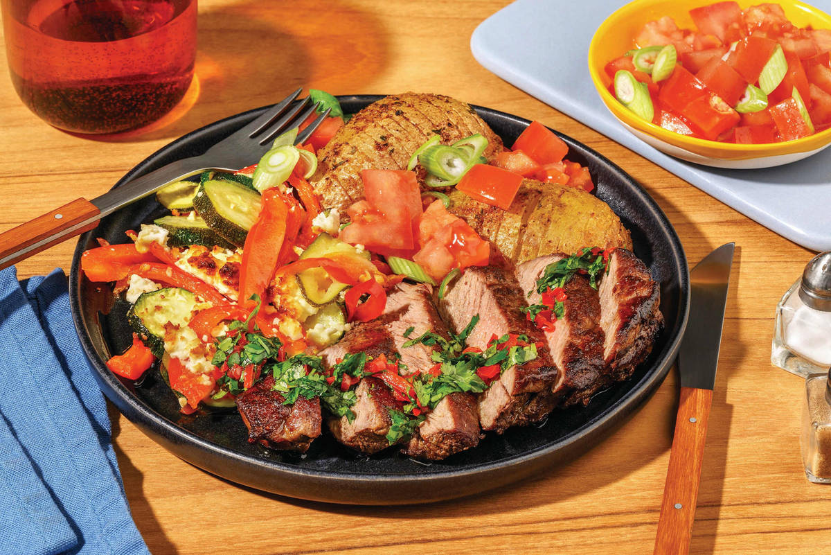 Argentinian-Style Sirloin & Chimichurri