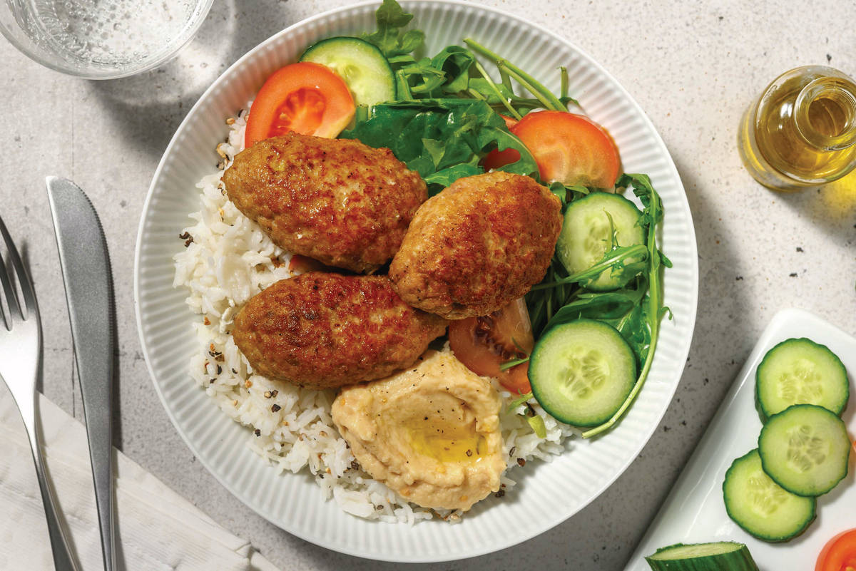 Honey Lamb Kofta & Herby Rice Bowl