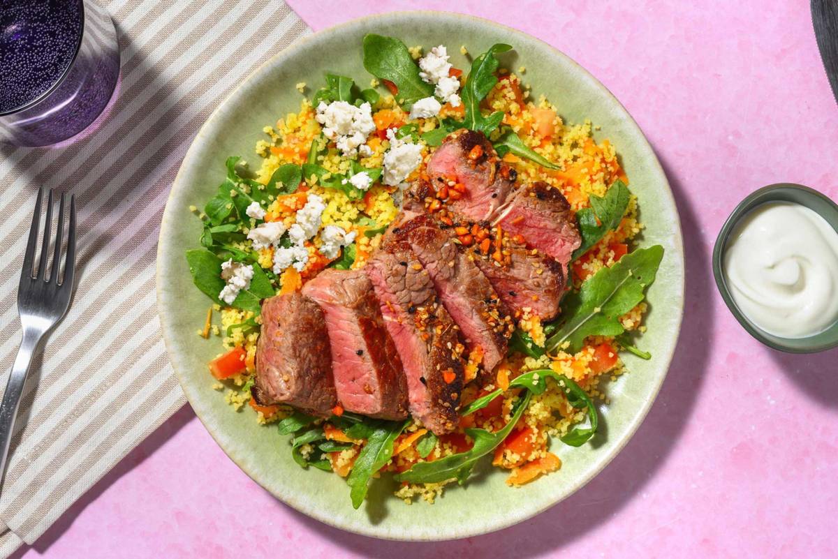 Double Middle Eastern Dukkah Beef Rump