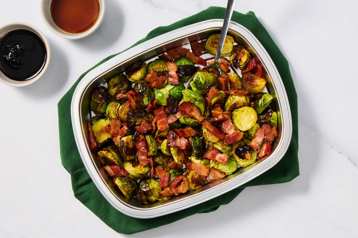 Prep & Bake Hot Honey Bacon Brussels