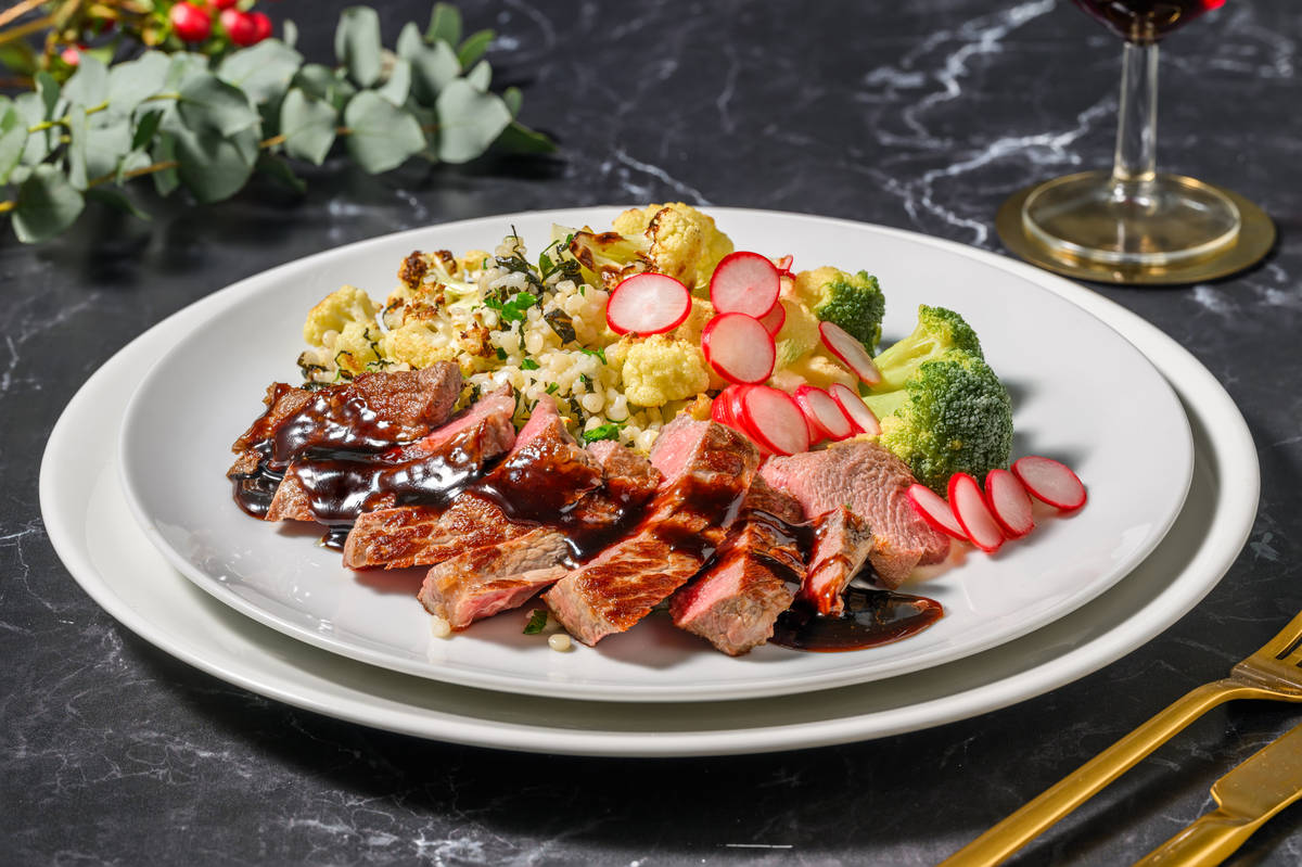 Honey Balsamic-Glazed Beef Eye Fillet