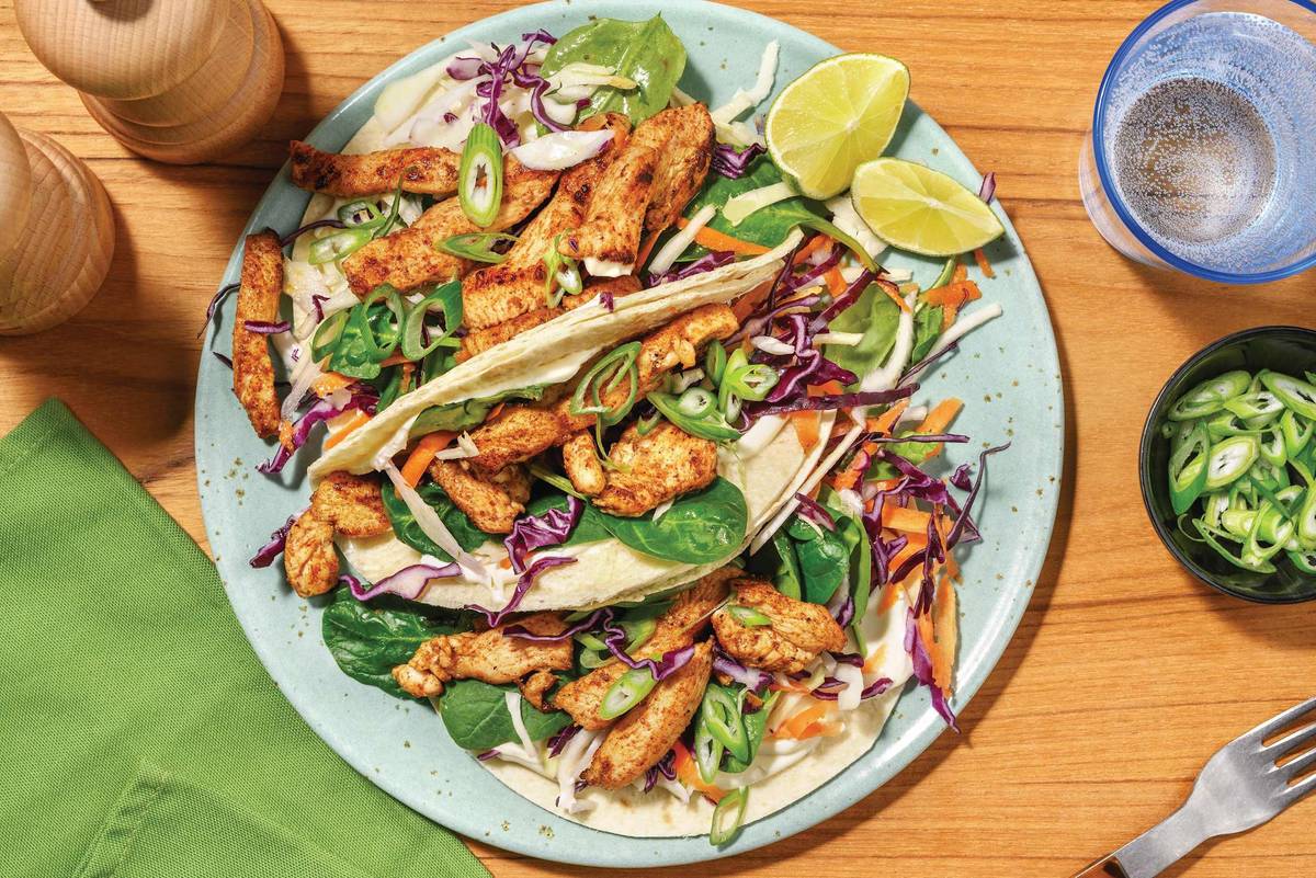 Tex-Mex Chicken Tacos