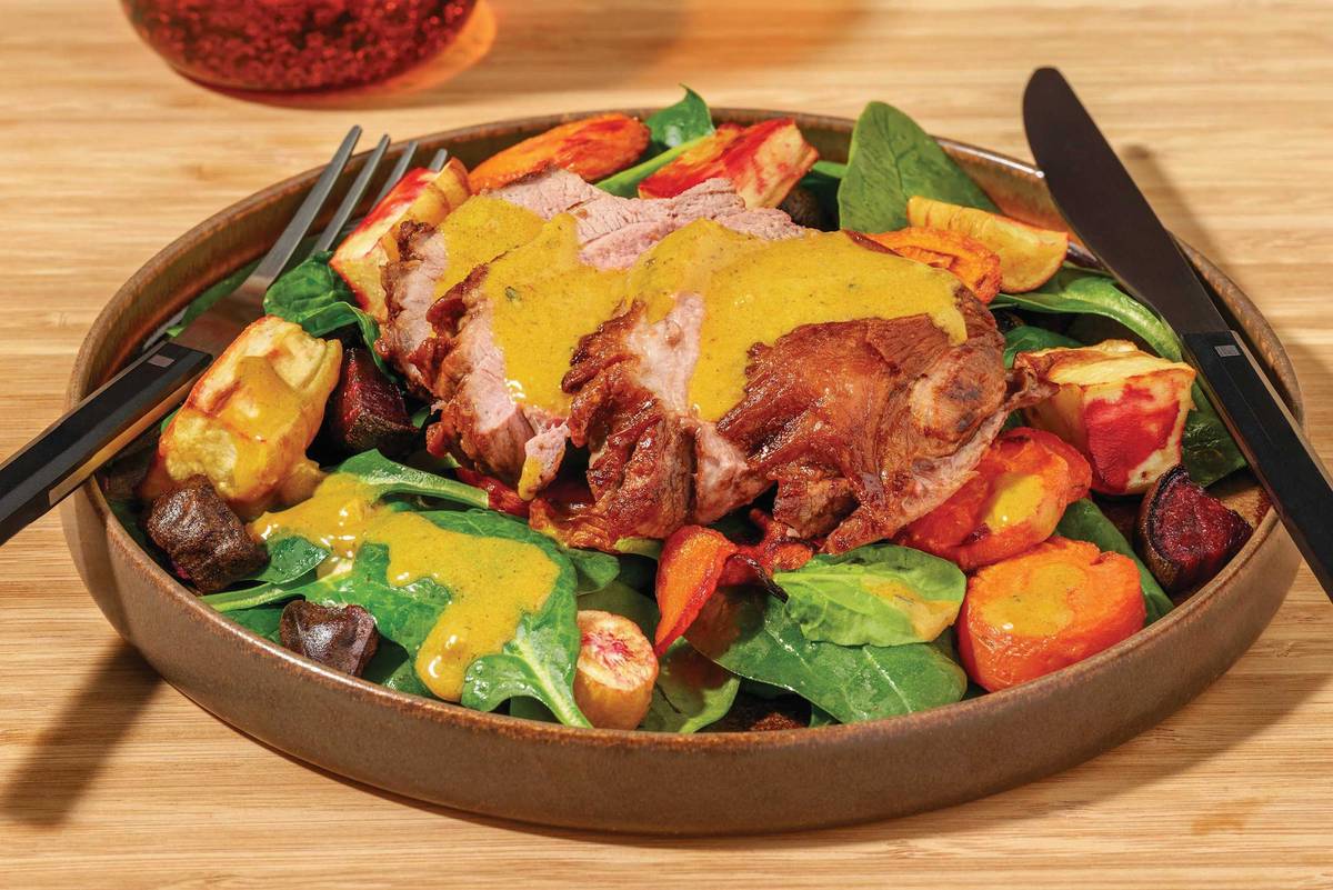 Beef Rump & Roast Veggie Salad