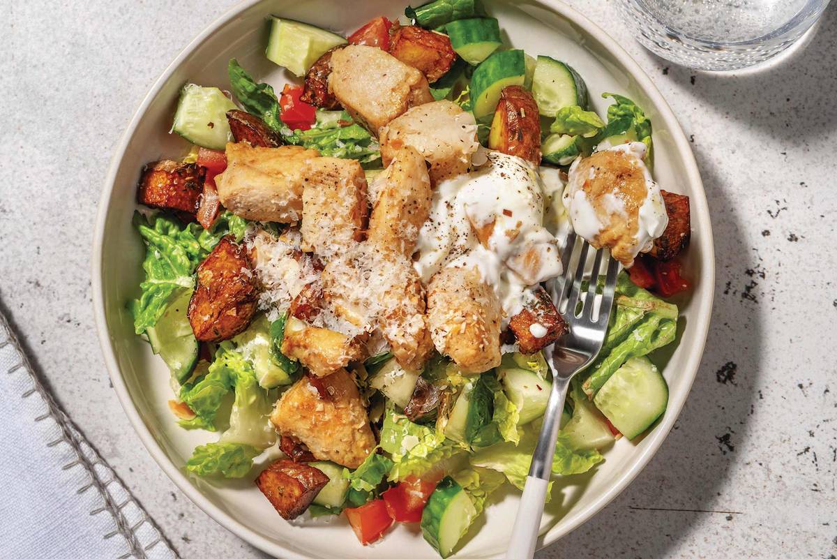 Greek-Style Chicken & Potato Salad