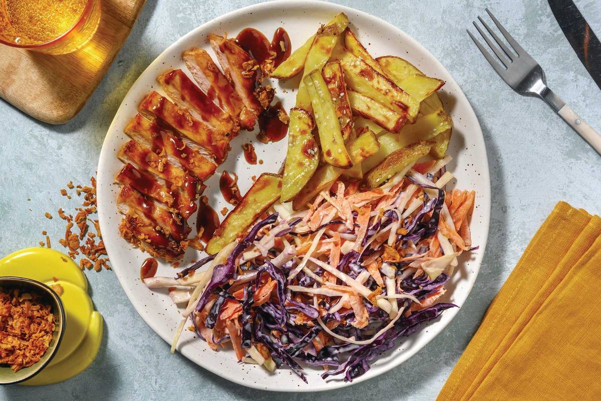 Ginger & Hoisin-Glazed Chicken