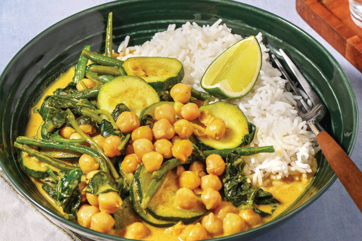 Bengal Chicken, Chickpea & Green Bean Curry