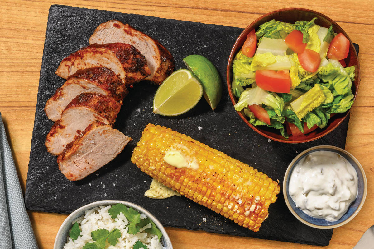 Chipotle Pork Tenderloin Feast