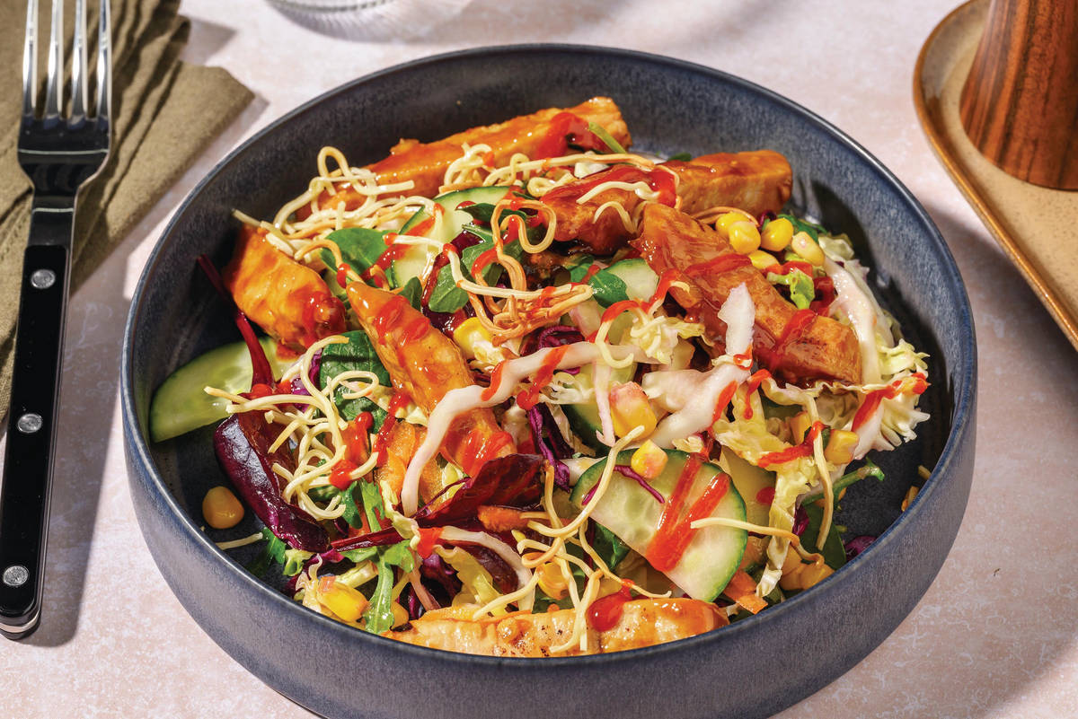 Express Asian Beef & Rainbow Salad Bowl