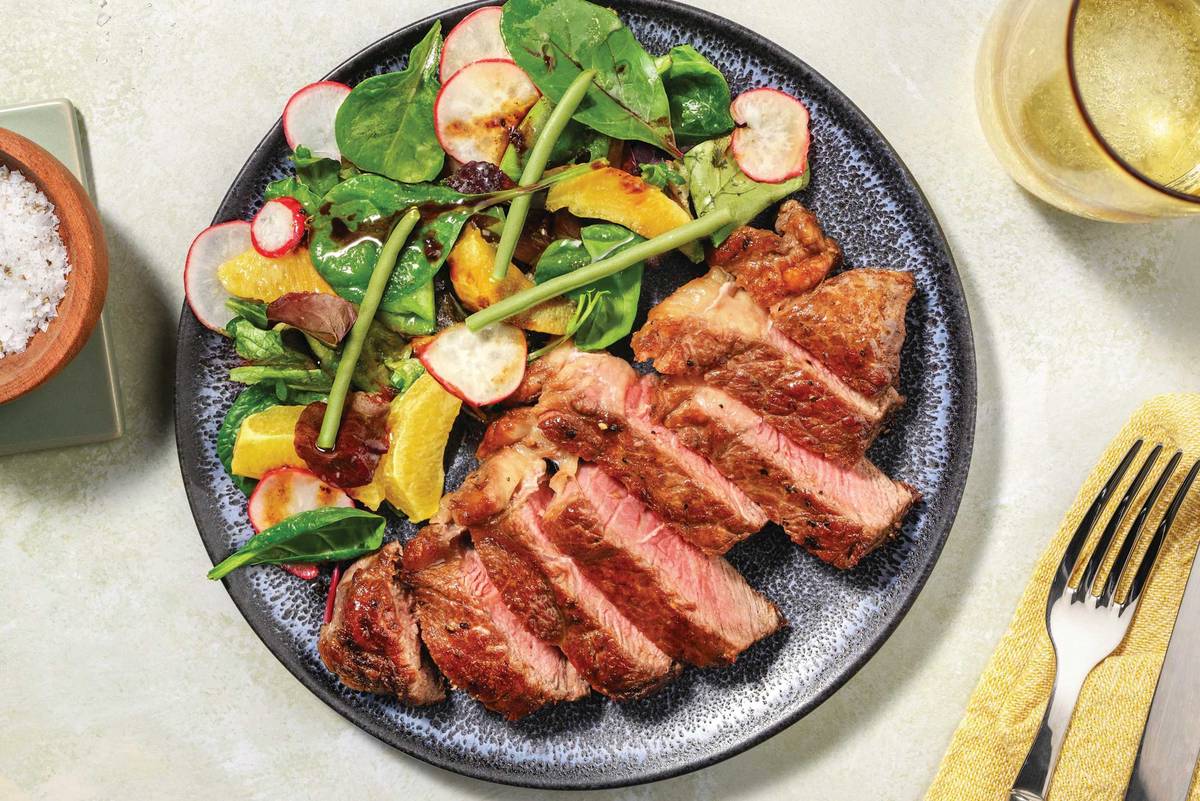 Double Balsamic-Glazed Beef Rump