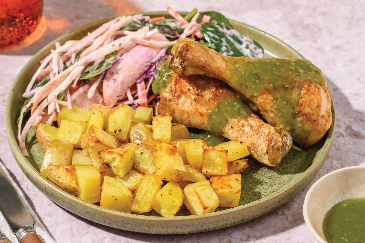 Double BBQ-Spiced Chicken Drumsticks