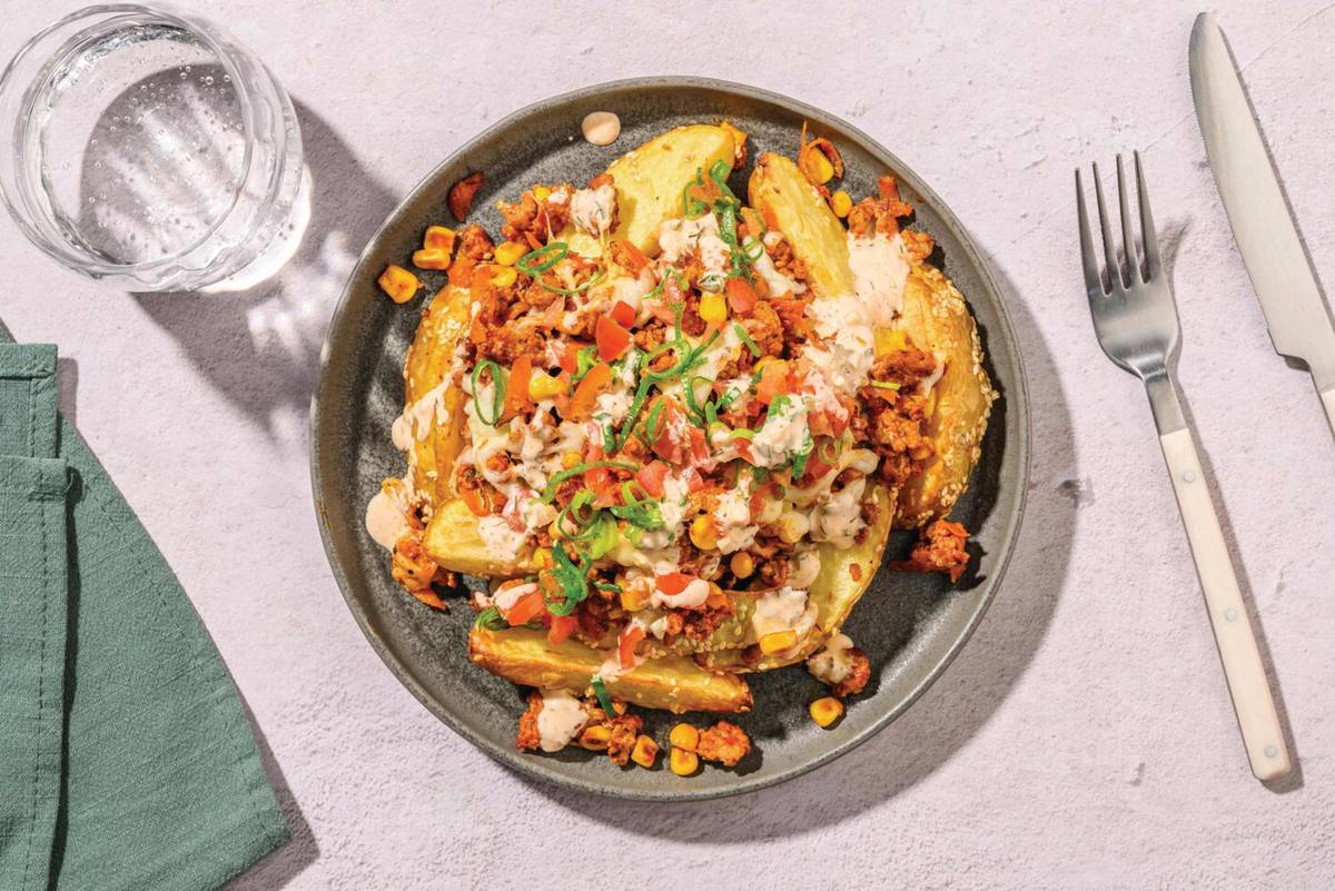 Loaded Cheeseburger Wedges