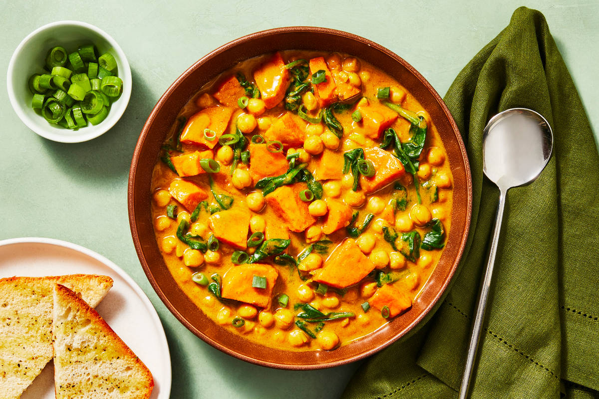 Vegan Chickpea Coconut Curry Stew