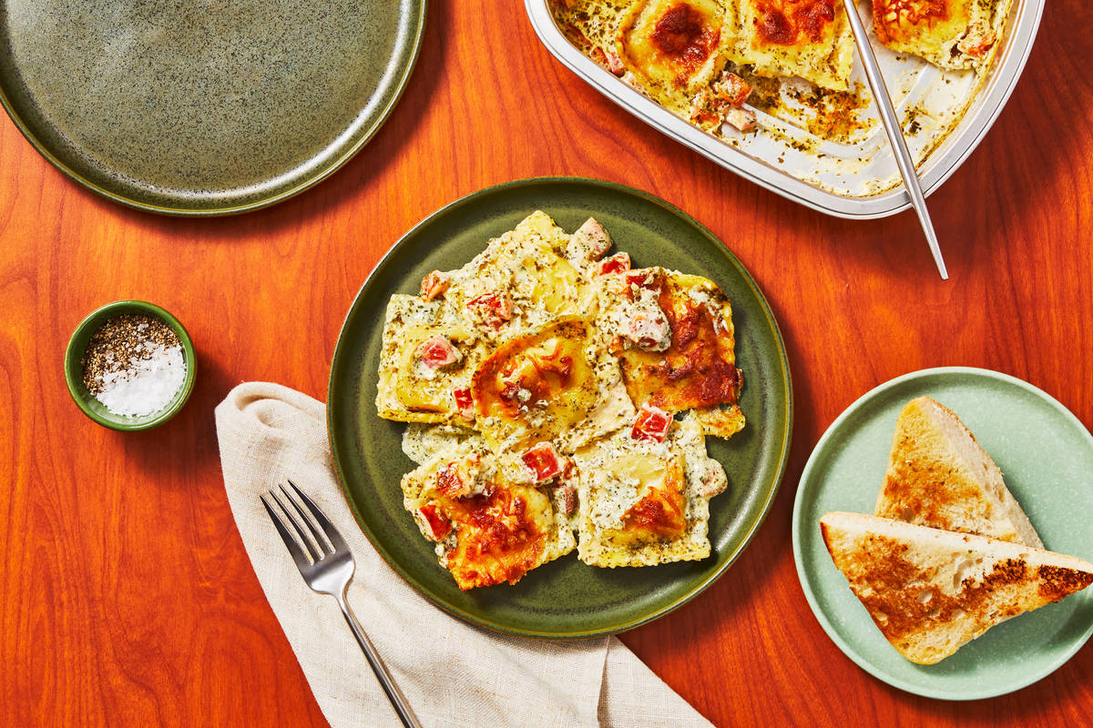 Prep & Bake Cheesy Tomato Ravioli