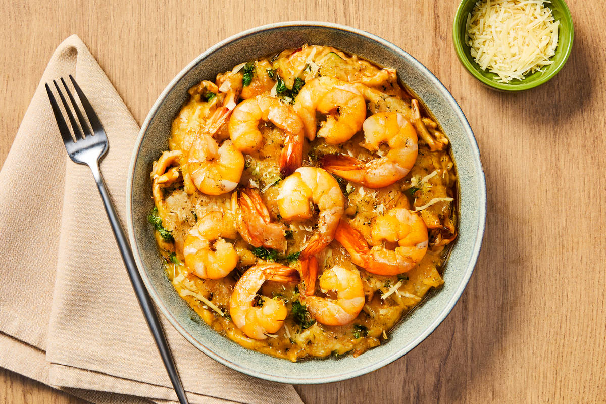 Shrimp & Sun-Dried Tomato Risotto