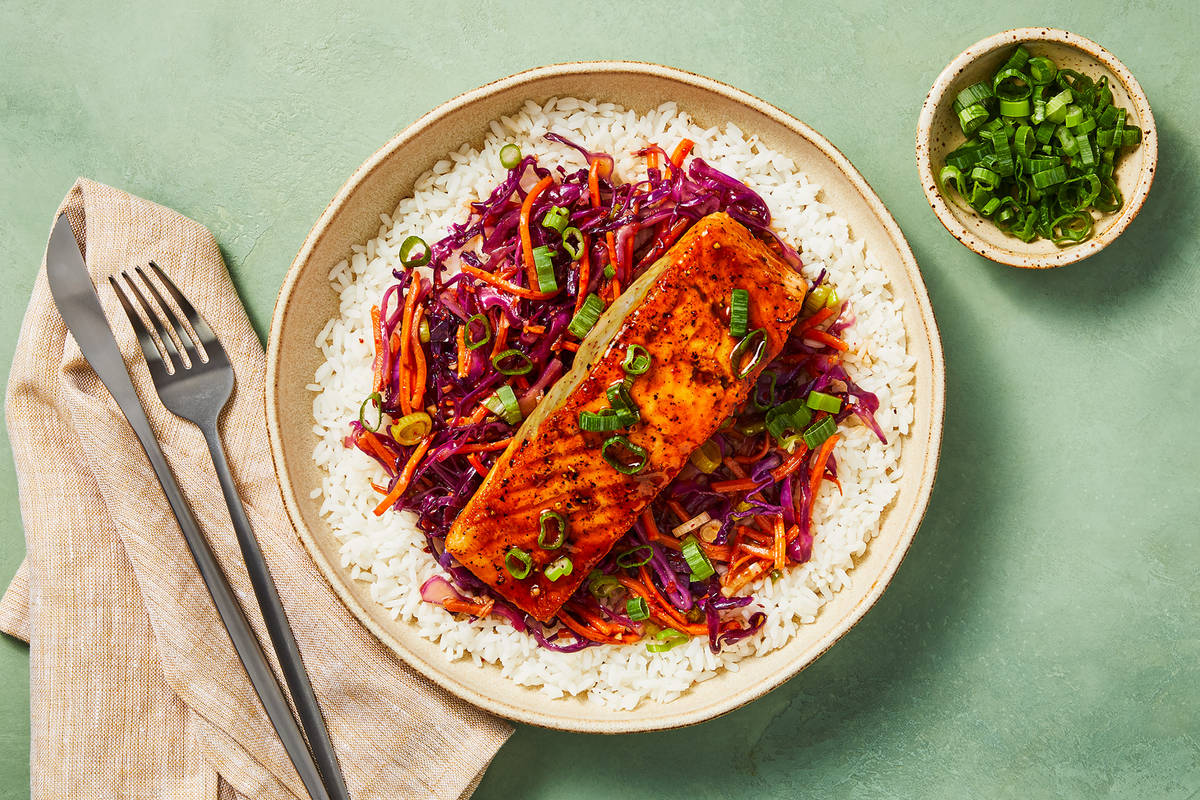 Sticky Ponzu Black Cod Rice Bowls