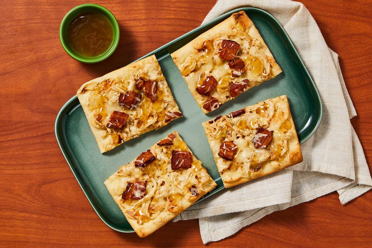 Bacon & Fig Jam Flatbreads