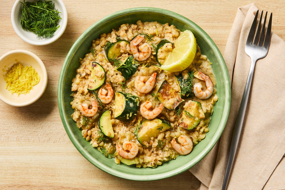 Lemon-Dill Shrimp Couscous