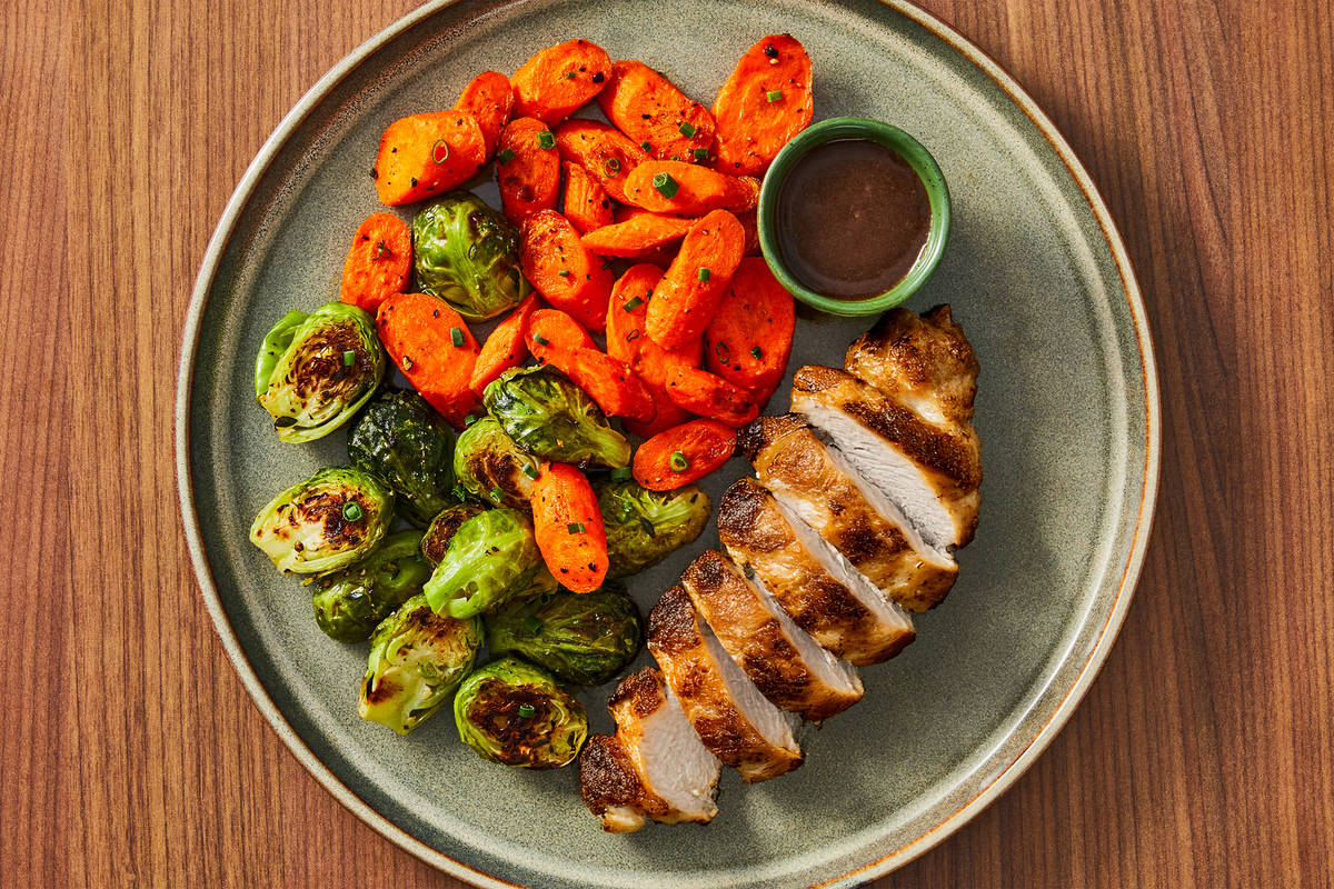 Balsamic Chicken Meal Prep Chicken Breast Instant Pot Figgy