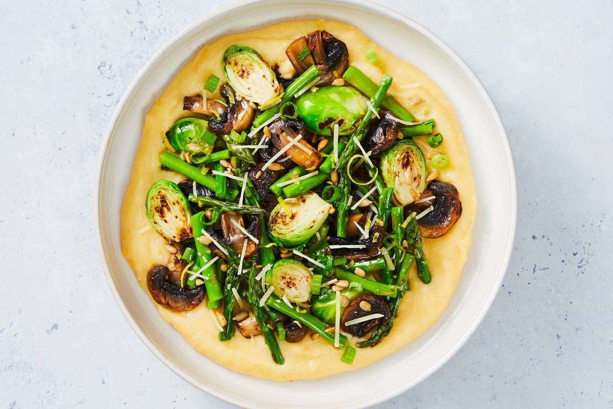 Umbrian Mushroom Harvest Polenta Bowl