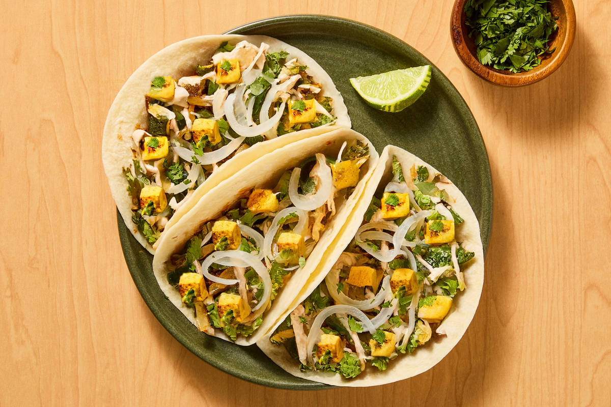 Citrus Tofu Tacos