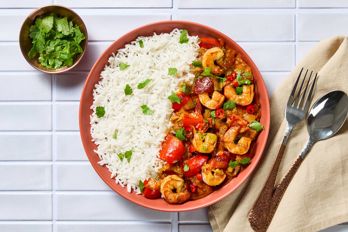 Indian-Style Shrimp Curry