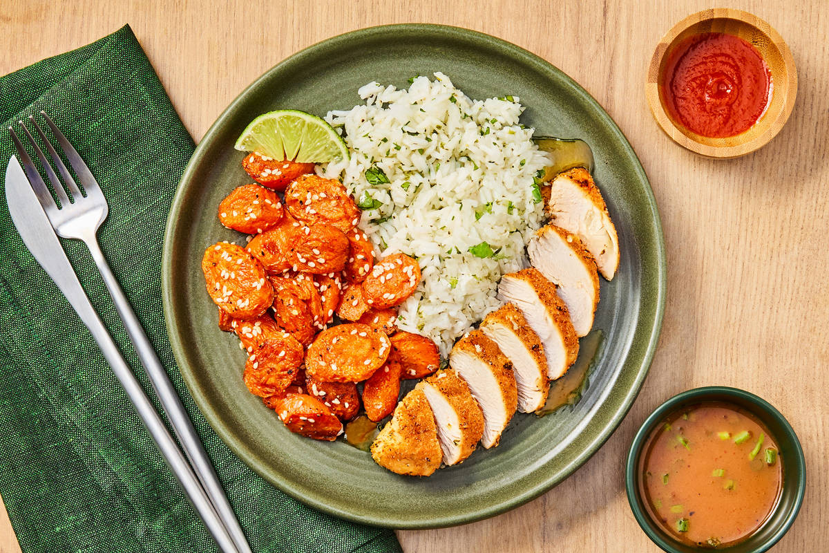 Honey Sriracha Organic Chicken
