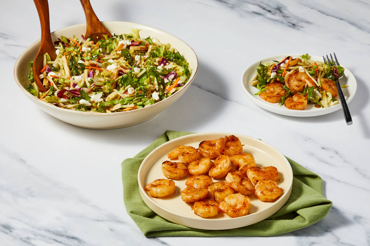 Super-Quick Mediterranean Shrimp Salad