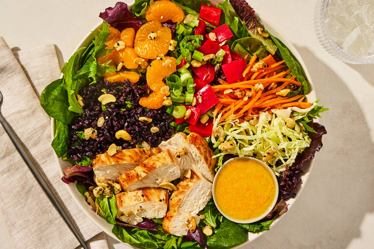 Asian Crunch Chicken Salad