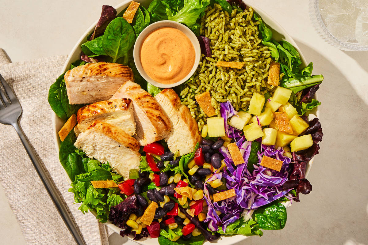 Chicken Taco Bowl Salad