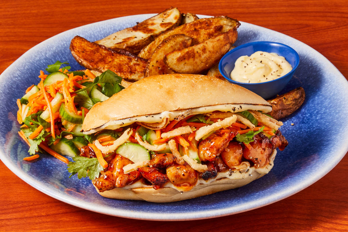 Sweet Chili Shrimp Banh Mi Sandos