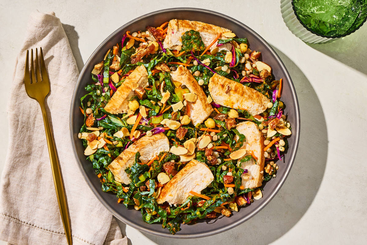 Moroccan Chicken Crunch Salad