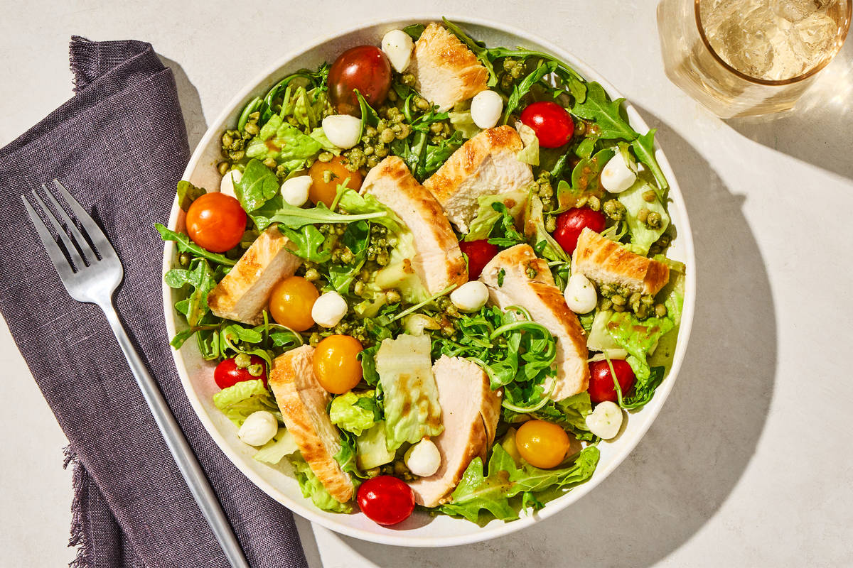 Chicken Caprese Salad