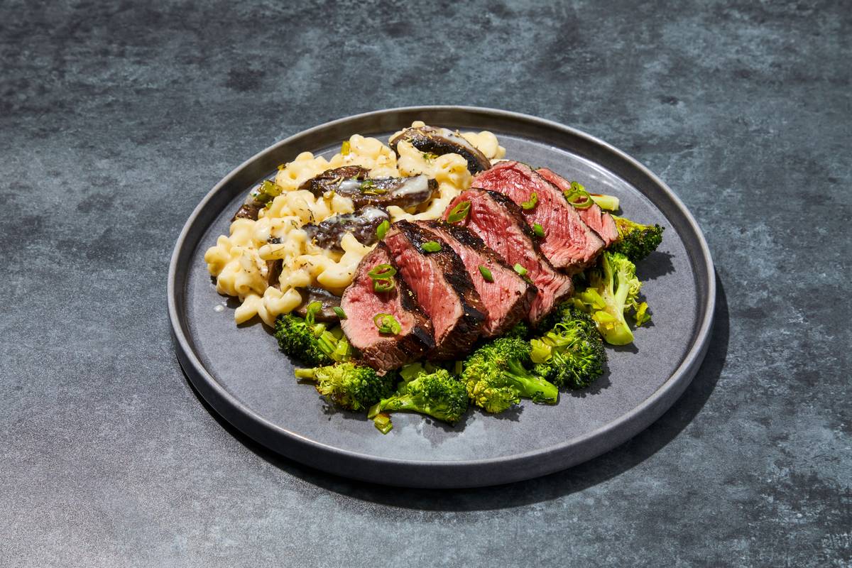 Truffle Mushroom Macaroni & Grilled Filet Mignon