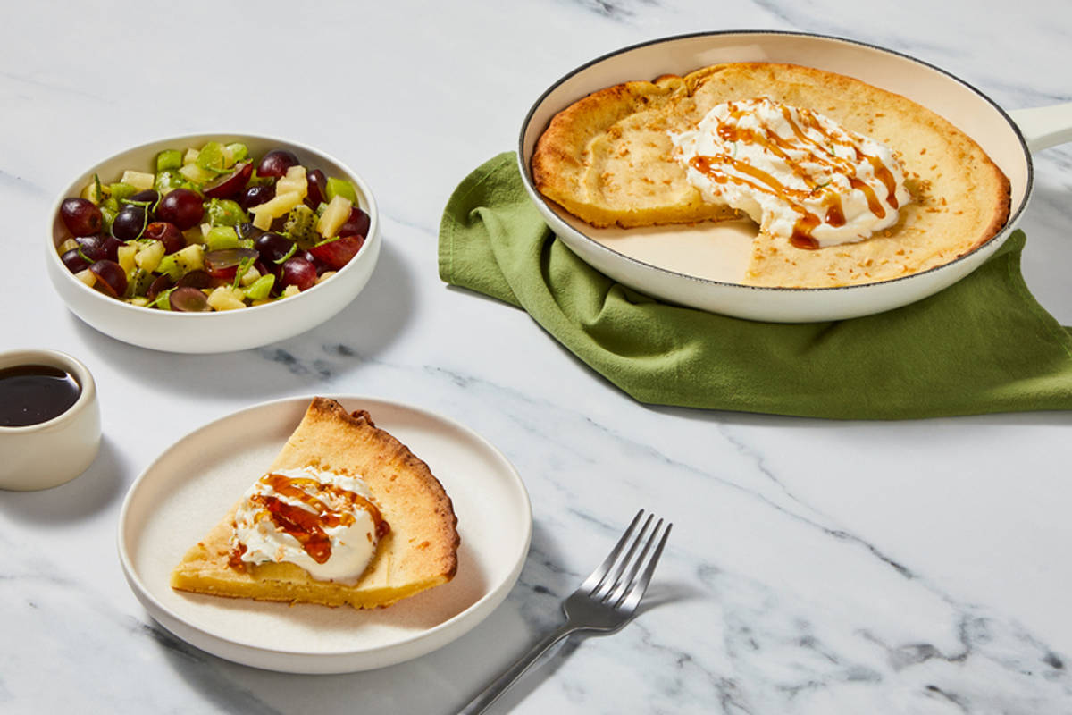 Toasted Coconut Dutch Baby