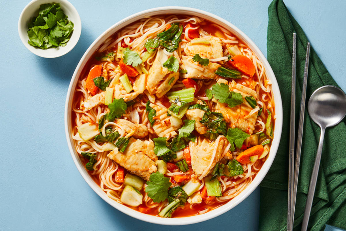 SuperQuick Tilapia Tom Yum-Style Soup
