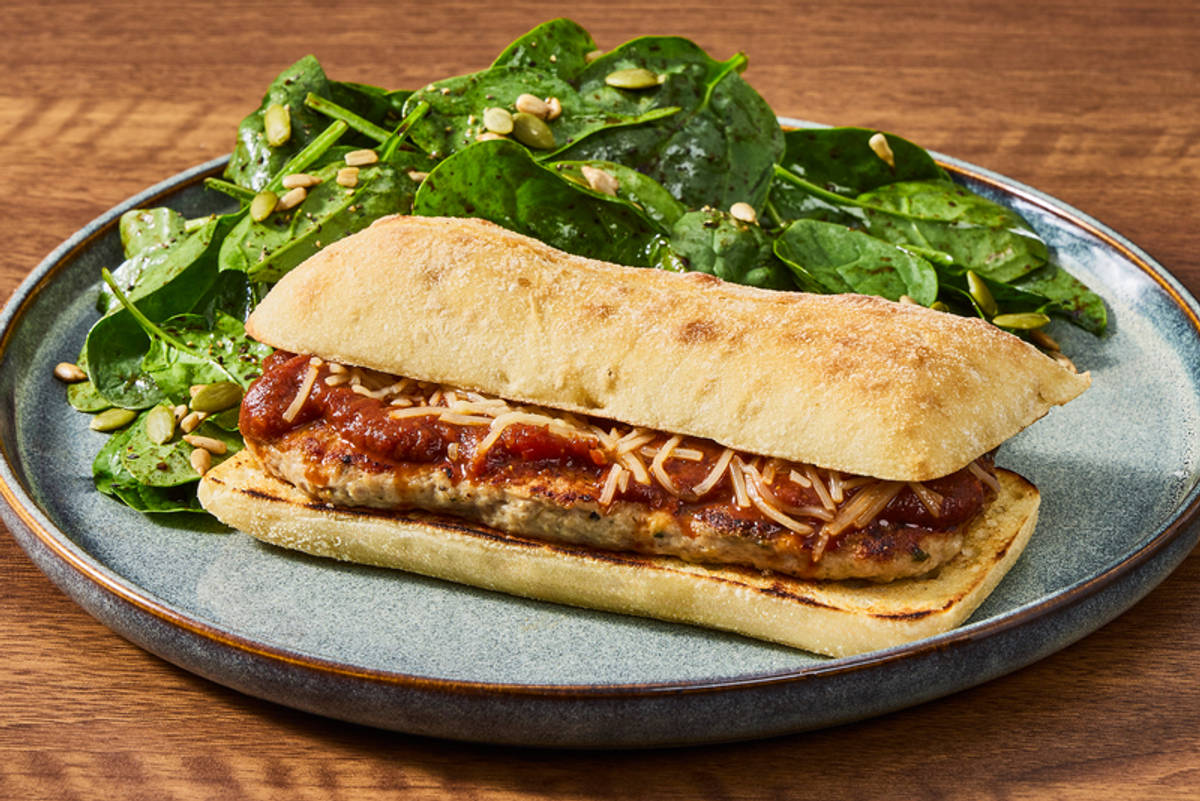 Saucy Beyond Meat® Patty Sandwiches