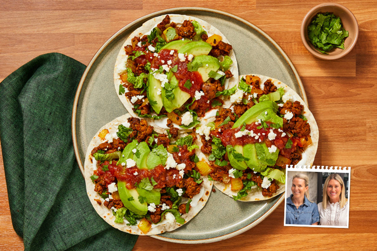 SuperQuick Loaded Plant-Based Protein Shreds Tostadas