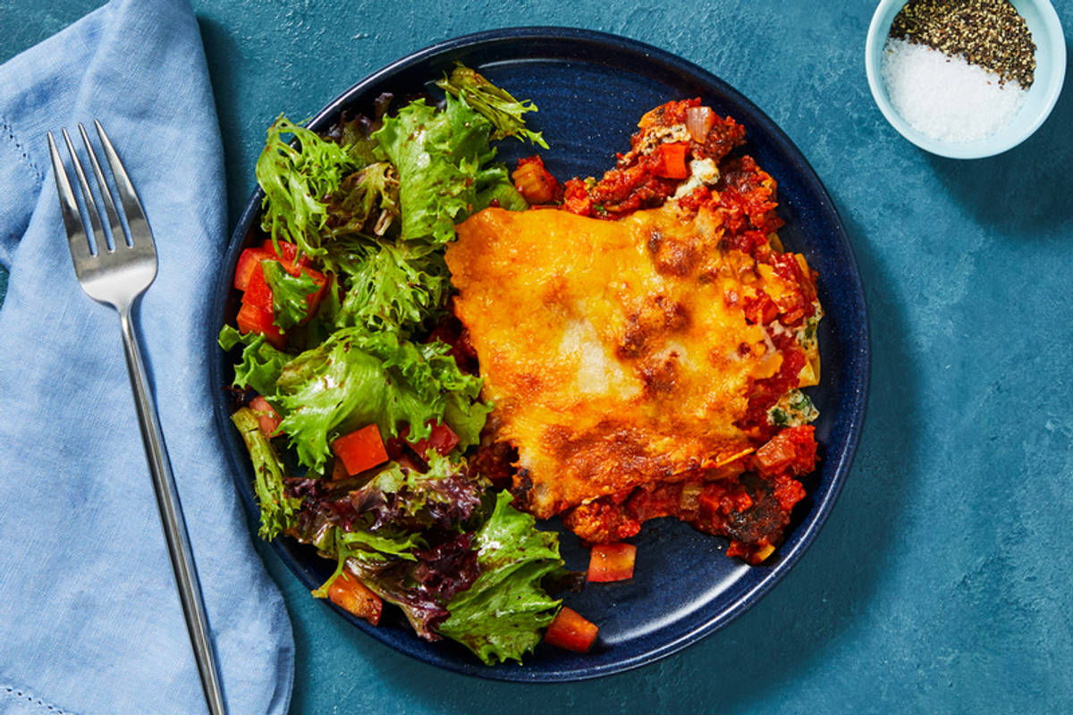 Rouleaux de lasagne à la saucisse