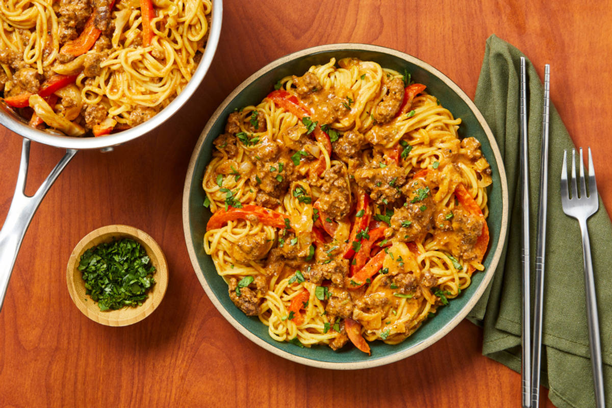 One-Pot Peanut Beef Stir-Fry
