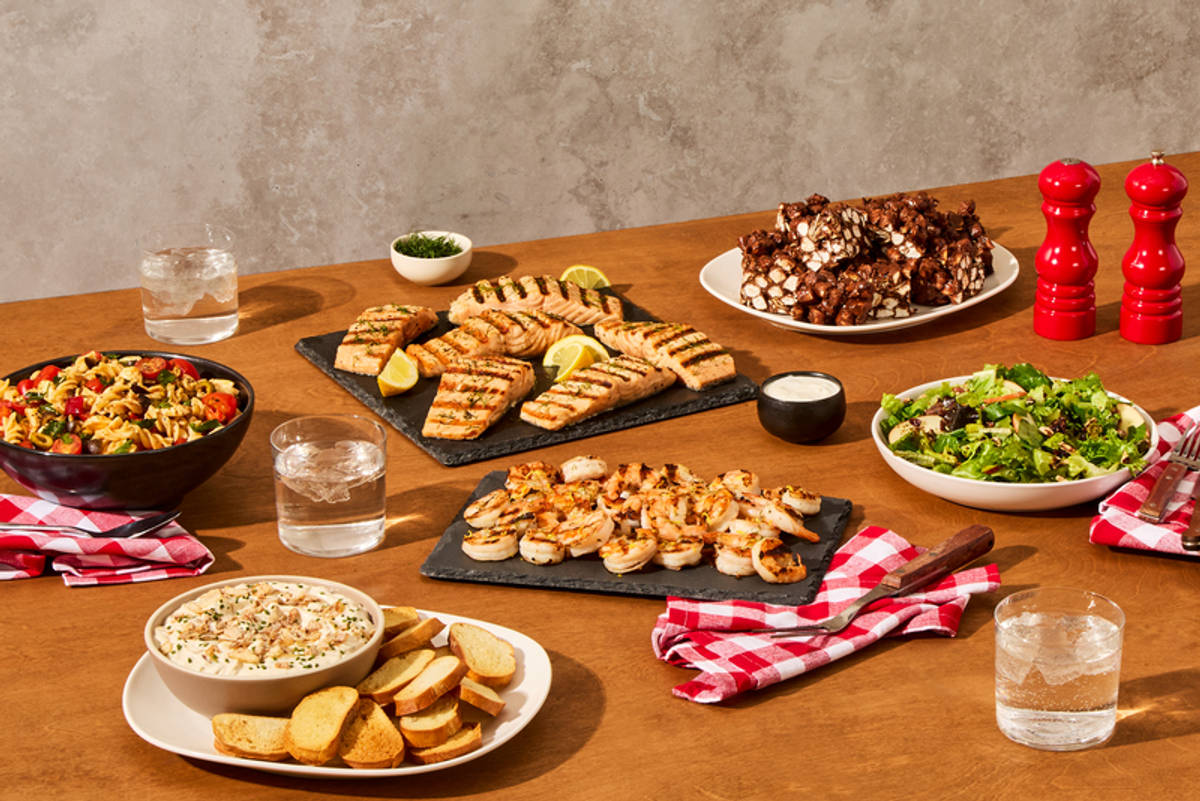 Weekender Bundle: Fresh Jumbo Shrimp & Salmon