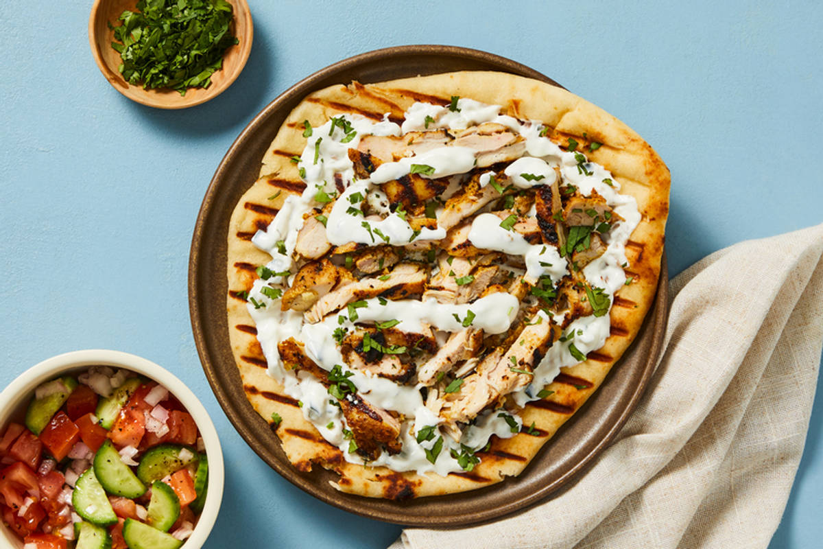 Poulet grillé style tandoori