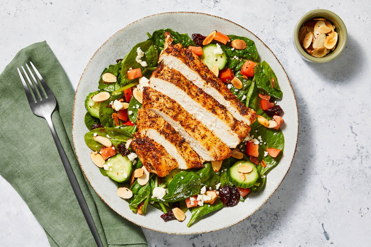 Salade ensoleillée de dinde cajun à la louisianaise