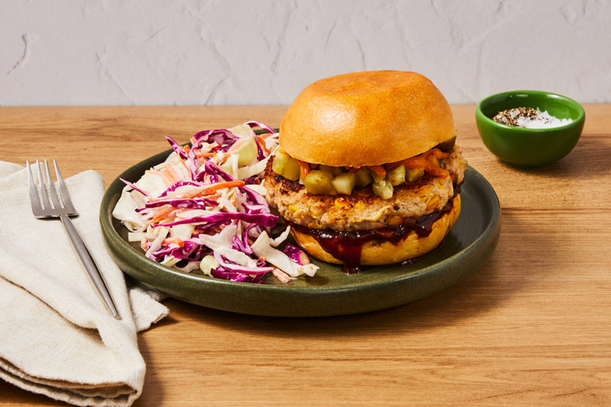 Southern-Style Pork Burgers