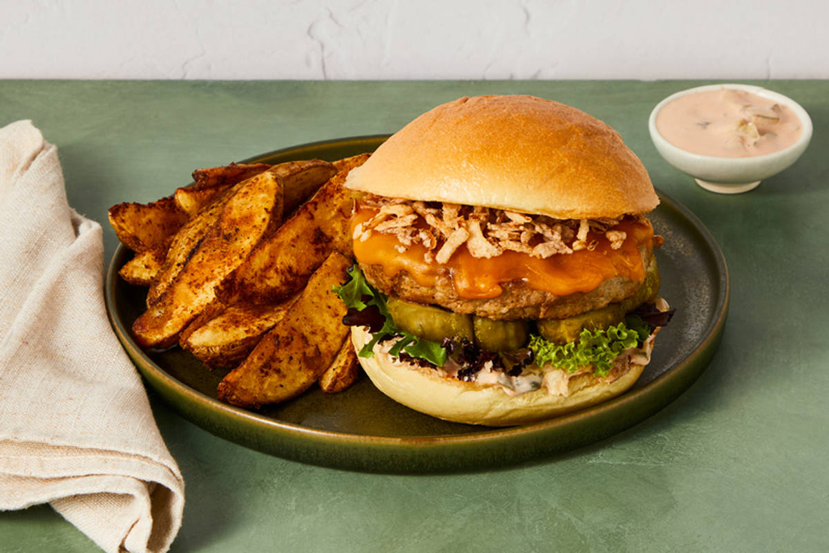 Burger de Beyond Meat® croustillant