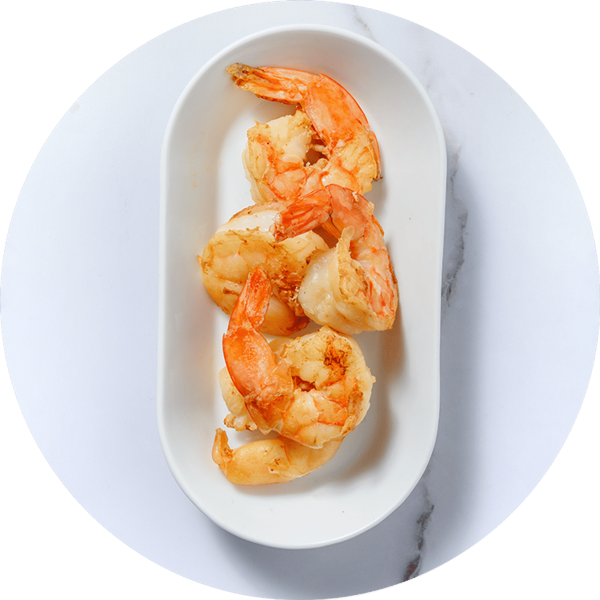 Grosses crevettes en extra